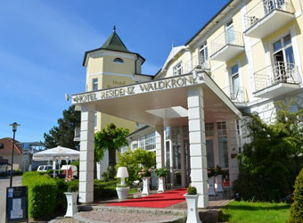 Hotel Residenz Waldkrone****Ostseebad Kühlungsborn-erholsame Tage in Ihrem exklusiven Privathotel an der Ostsee
